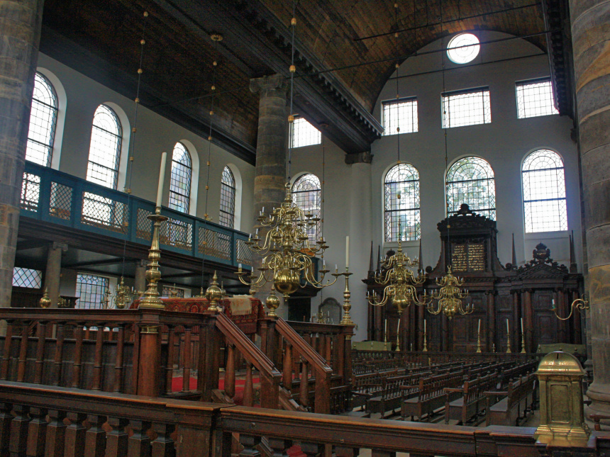 Historia de Ámsterdam - Sinagoga portuguesa