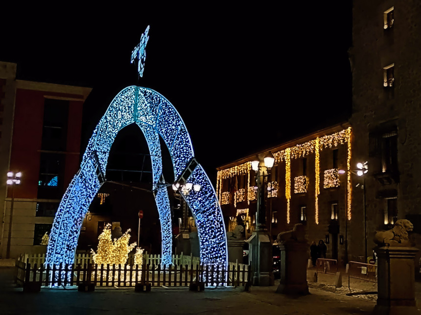 Belén luminoso Ávila