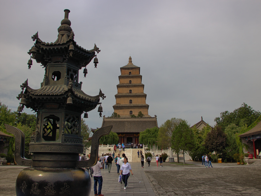 Viajar a China por Libre - Gran Pagoda del Ganso Salvaje - Patrimonio de la Humanidad en Xi'an