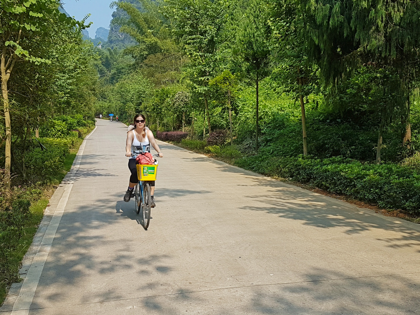 Viajar a China por libre - ruta en bicicleta por Yangshuo
