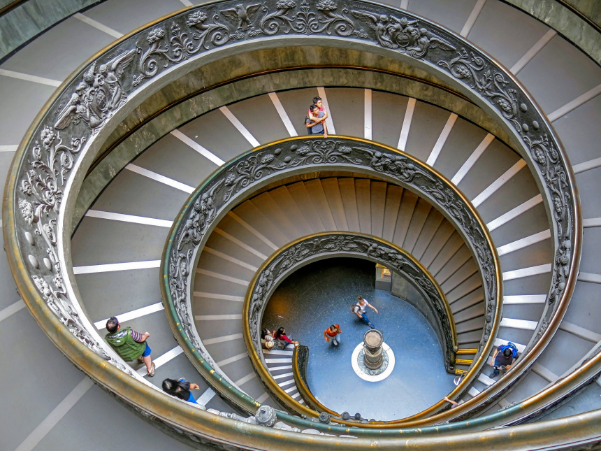 Escalera de Bramante