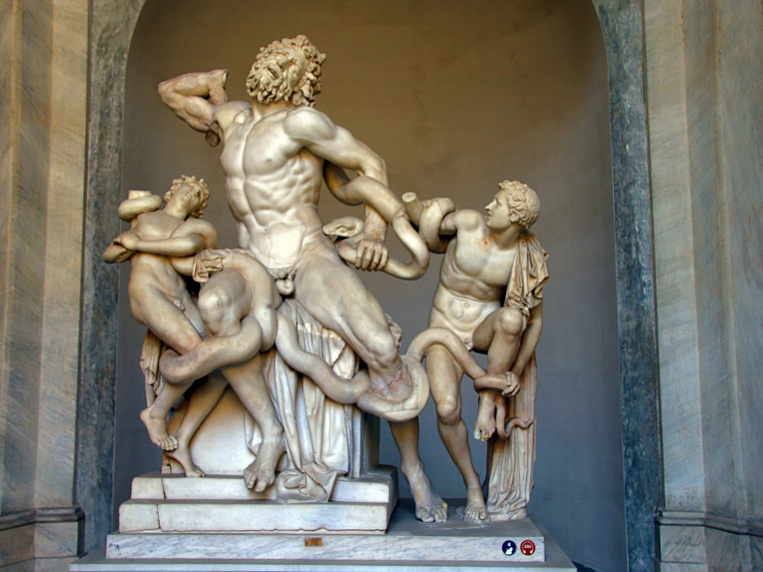 Laocoonte y sus hijos