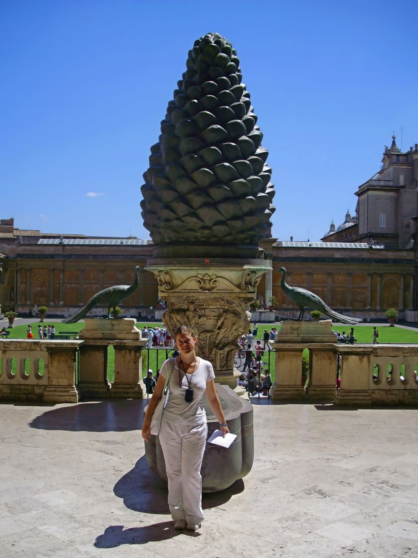 Patio de la Piña en los Museos Vaticanos