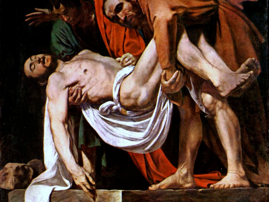 Santo Entierro de Caravaggio