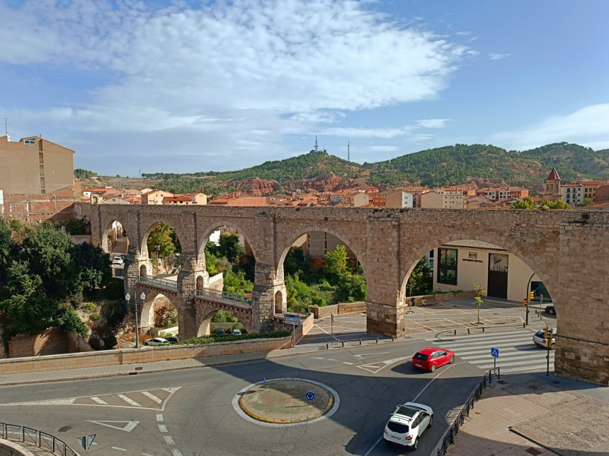 Acueducto de los Arcos en Teruel capital