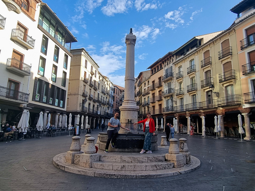 Plaza del Torico en Teruel capital