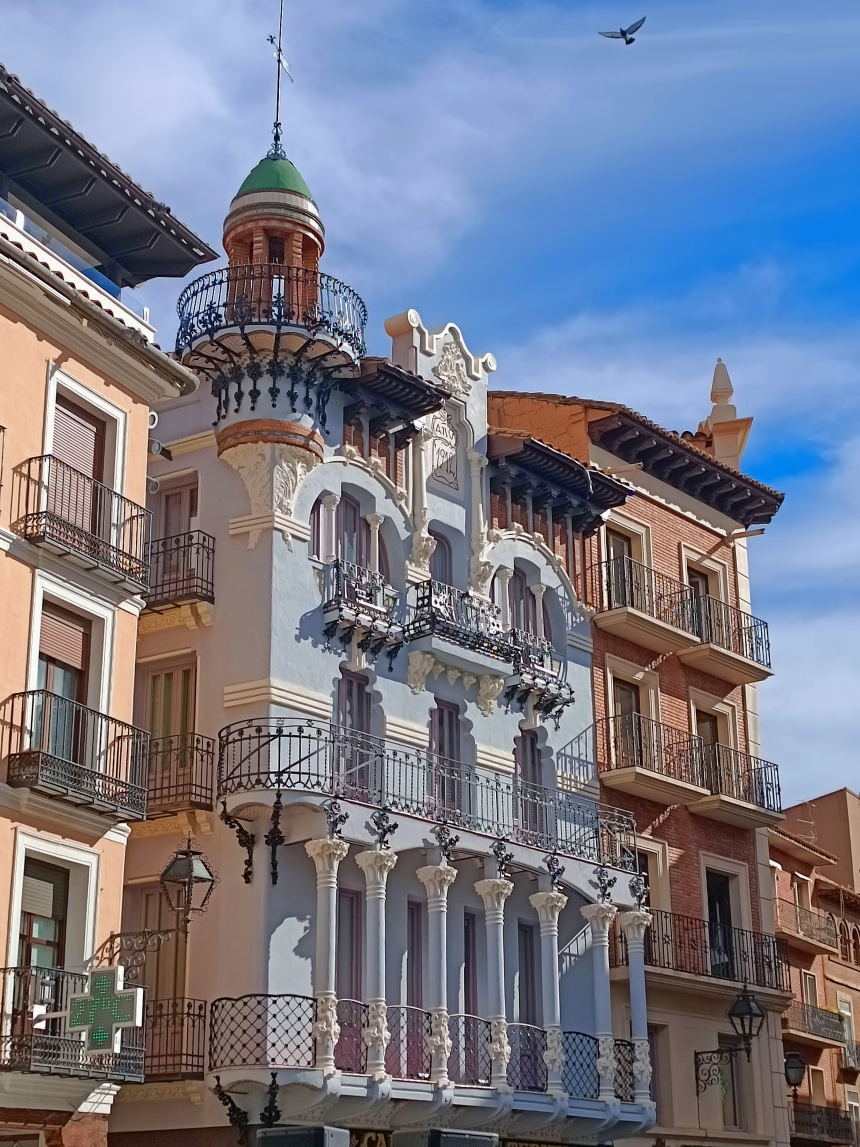 Casa del Torico - modernismo en Teruel capital